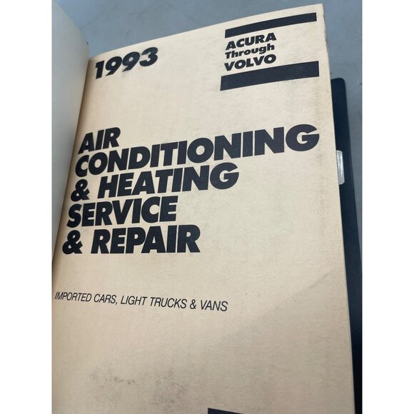 Mitchell service & repair air conditioning & heating manual 1993-1994 READ - Picture 6 of 7
